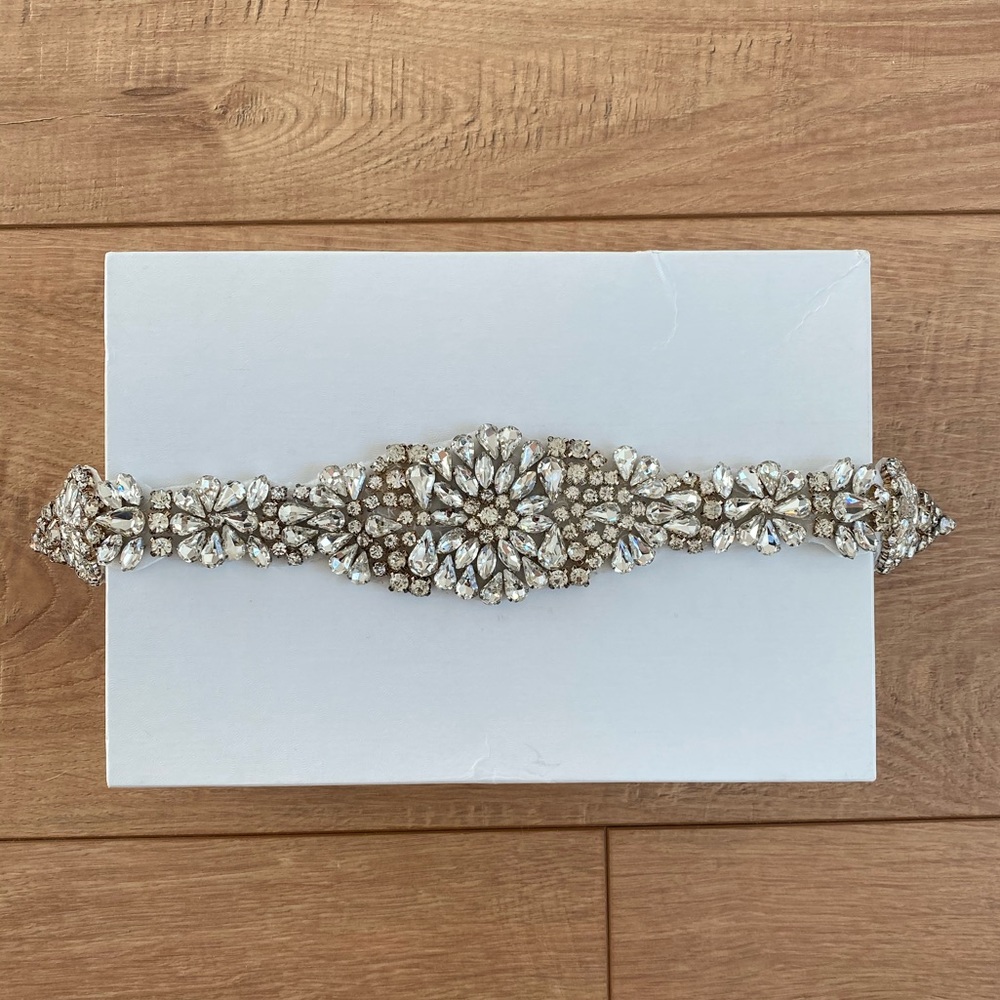 Crystal Bridal Rhinestone Sash